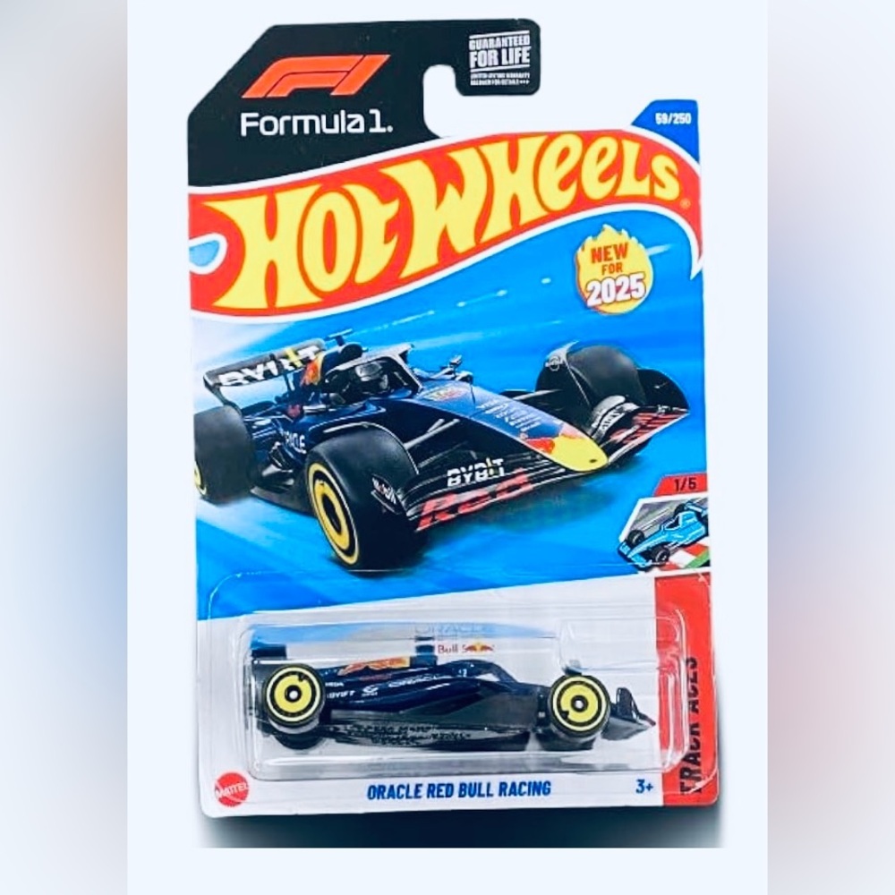 Hot Wheels 2025 Formula 1 Series - Oracle Red Bull Racing Die Cast Car